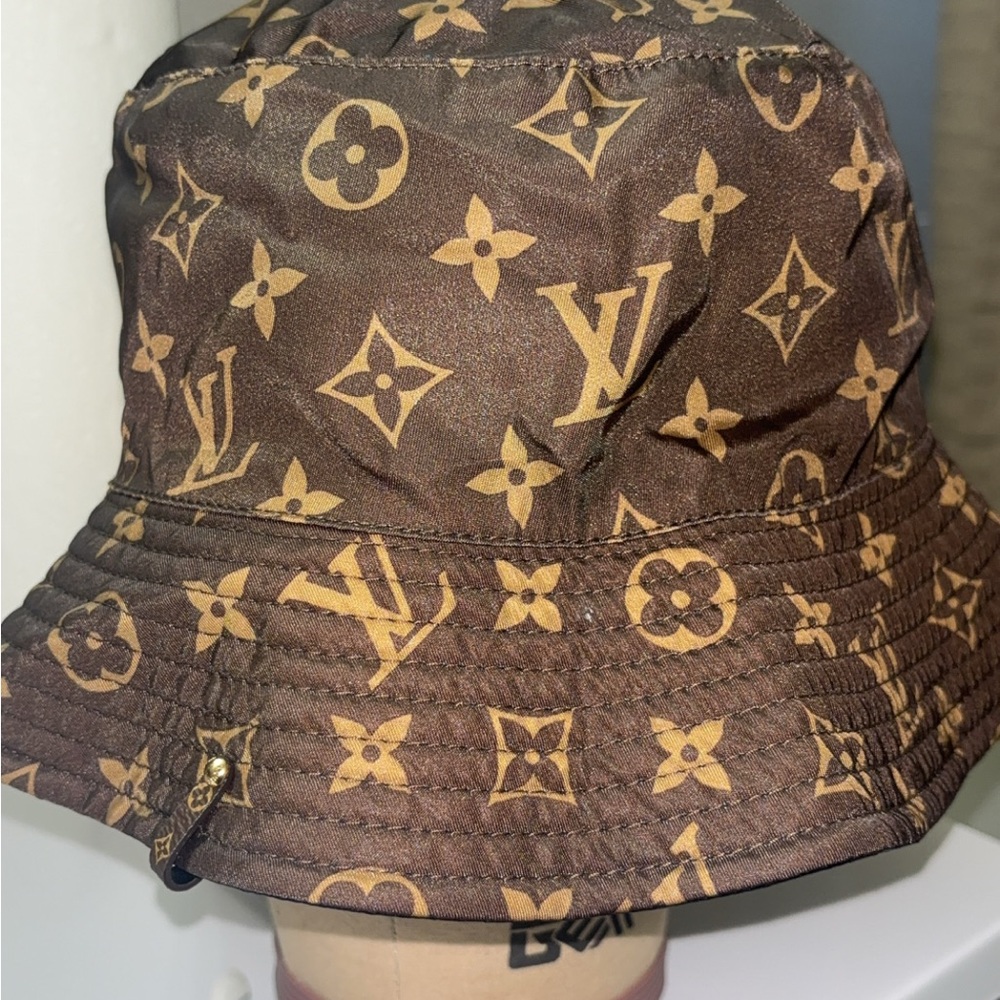 Louis Vuitton Monogram Brown Bucket Hat